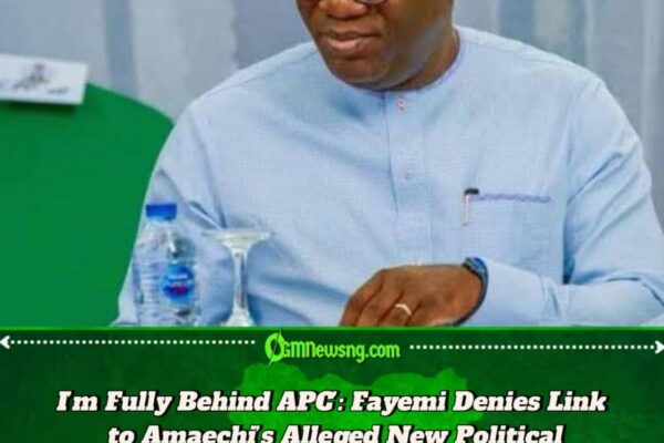 Former Governor of Ekiti Dr Kayode Fayemi Refutes Viral Claim Linking Him to New Political Movement