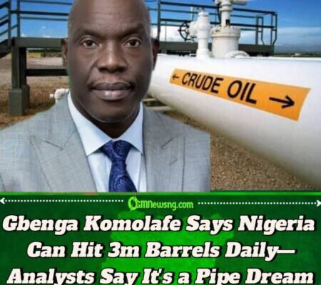 NUPRC CEO Gbenga Komolafe Claims Oil Boom at 1.8m Barrels—But Nigerians Still Queue for Fuel