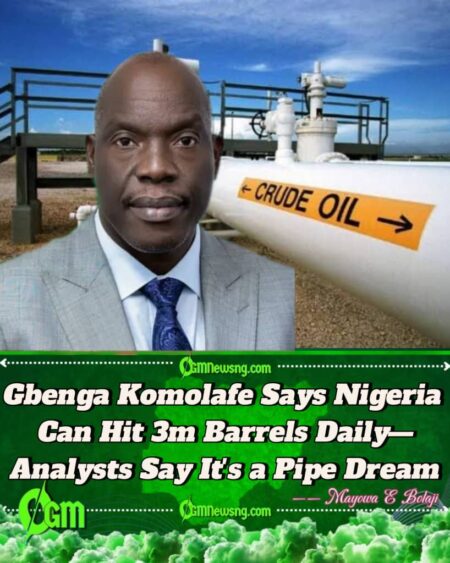 NUPRC CEO Gbenga Komolafe Claims Oil Boom at 1.8m Barrels—But Nigerians Still Queue for Fuel