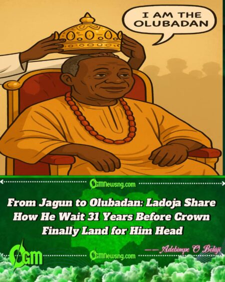 From Jagun to Olubadan: Ladoja Yarn How He Survive 31 Years Hustle Before He Jam Throne