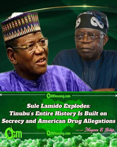 Former Jigawa Governor Sule Lamido Says Nobody Knows Tinubu’s Parents or Classmates, Claims Only His CIA and FBI Drug Records Exist