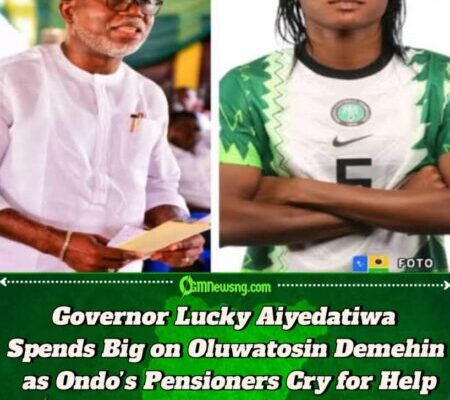 Governor Lucky Aiyedatiwa Under Fire for ₦30 Million Gift to Super Falcons Star While Civil Servants Starve