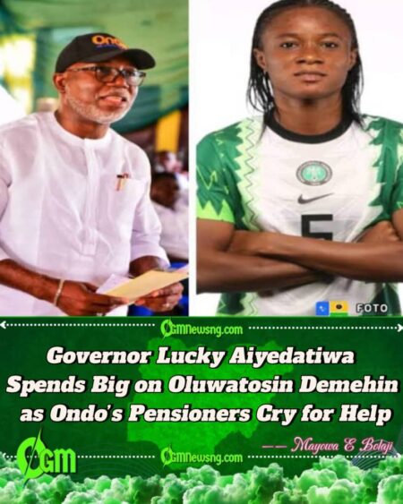 Governor Lucky Aiyedatiwa Under Fire for ₦30 Million Gift to Super Falcons Star While Civil Servants Starve
