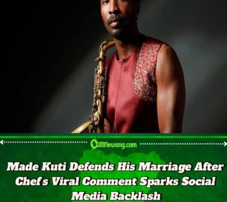 Fela’s Grandson and Singer, Made Kuti, Lectures a Chef Who Made an Unflattering Remark about His Marriage
