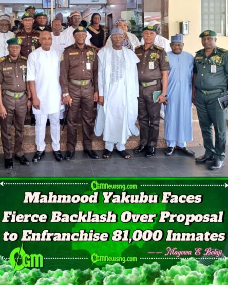 Mahmood Yakubu Ignites Political Firestorm with Plan to Let Prison Inmates Vote