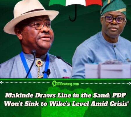 Makinde: PDP Will Not ‘Go into the Gutter’ with Wike as Crisis Deepens"