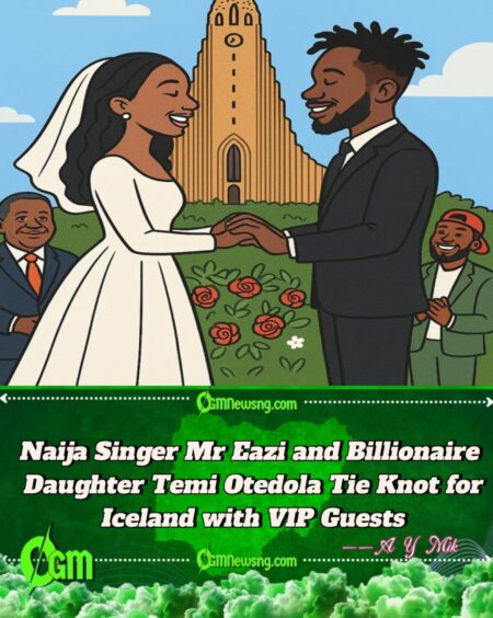 Mr Eazi & Temi Otedola Tie Di Knot for Cold Iceland — Love Don Warm Everywhere!