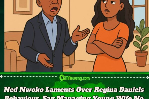 Ned Nwoko Laments Over Regina Daniels Behaviour, Say E No Easy To Manage Young Wife