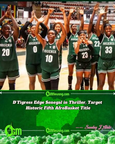 Nigeria’s D’Tigress Defeat Senegal in Tense Semifinal, Seal World Cup Qualifier Spot