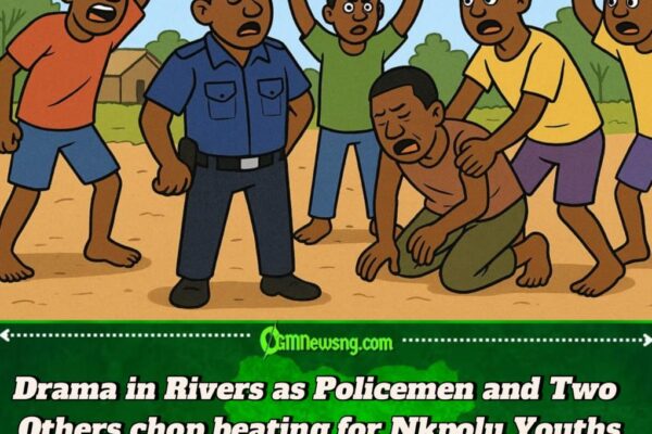 Nkpolu Youths Flog Police Officer and Two Others for Drug Abuse Wahala in Rivers State