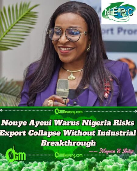 NEPC DG, Nonye Ayeni Hails $3.225 Billion Non-Oil Export Surge in 2025