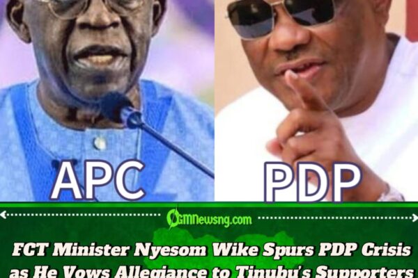 FCT Minister Nyesom Wike Declares Loyalty: “Anybody Who Supports Tinubu, I Will Support Him”