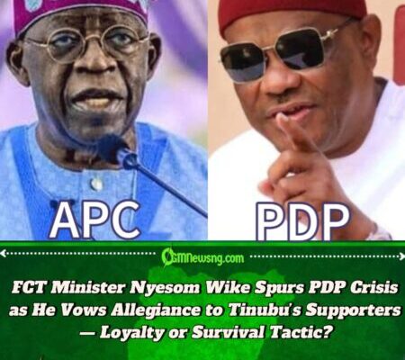FCT Minister Nyesom Wike Declares Loyalty: “Anybody Who Supports Tinubu, I Will Support Him”