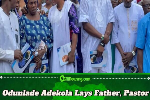Nollywood Star Odunlade Adekola Buries Father Pastor N.A. Adekola in Otun Ekiti with Emotional Tributes