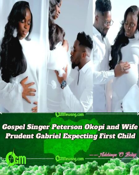 Gospel Singer Peterson Okopi and Wife Prudent Gabriel Expect First Child – Fans Celebrate New Blessing