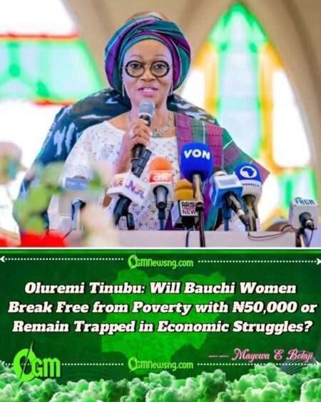 Nigeria's First Lady Oluremi Tinubu: Is the ₦250 Million RHI Package a Lifeline or a Temporary Poverty Management Scheme?