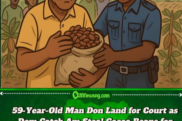 One 59-Year-Old Man Land for Court as Dem Catch Am Steal Cocoa Beans for Osun