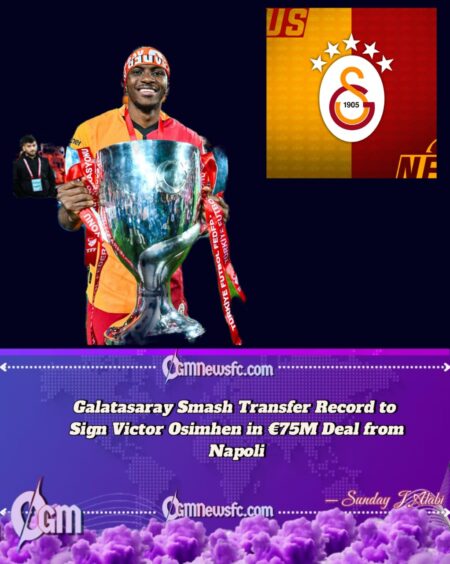 Galatasaray Breaks Turkish Transfer Record with Victor Osimhen Signing