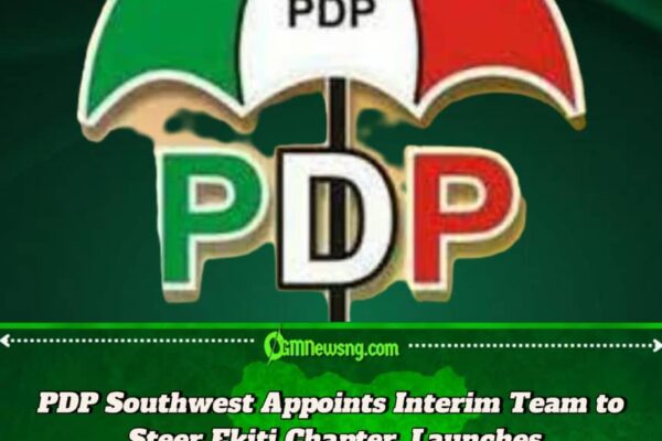 PDP Southwest Approves New Interim Administrative Team for Ekiti