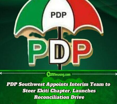 PDP Southwest Approves New Interim Administrative Team for Ekiti