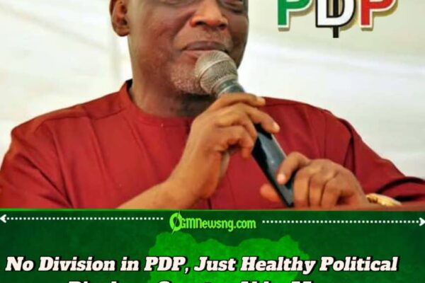 Abba Moro Dismisses Talk of PDP Split, Says ‘Only Contending Tendencies’ Exist