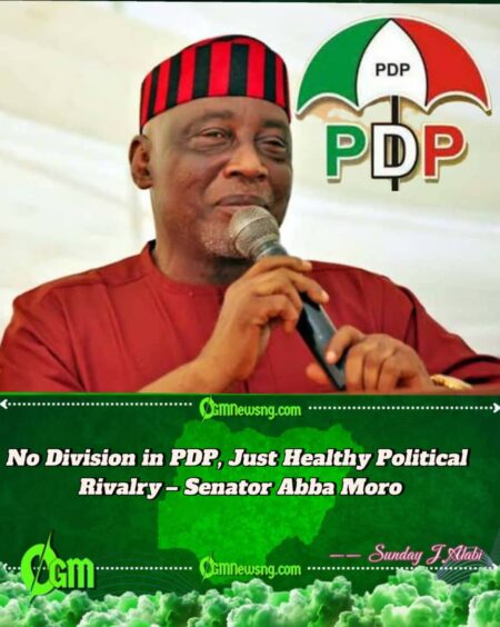 Abba Moro Dismisses Talk of PDP Split, Says ‘Only Contending Tendencies’ Exist