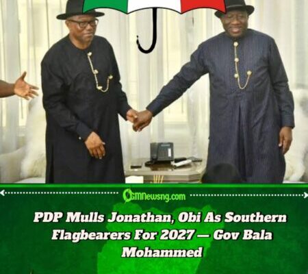 2027: PDP Courts Jonathan, Obi, Others As Party Zones Presidency To South