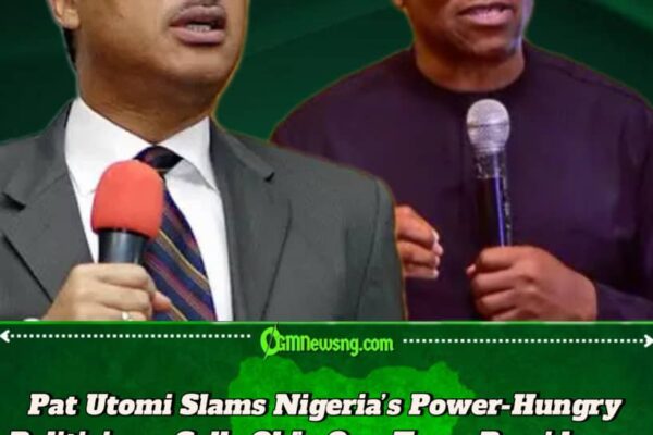Political Economist Pat Utomi Declares Two-Term Presidency a Scam, Endorses Obi’s One-Term Plan for National Renewal