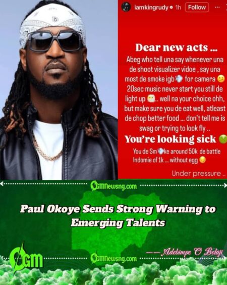 Paul Okoye Blasts Upcoming Artistes Over Smoking in Music Videos – ‘It’s Not Swag, It’s Foolishness’"