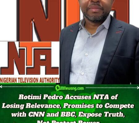 New NTA DG Rotimi Pedro Vows to Dethrone Private Broadcasters, Plans Digital Revolution for NTA
