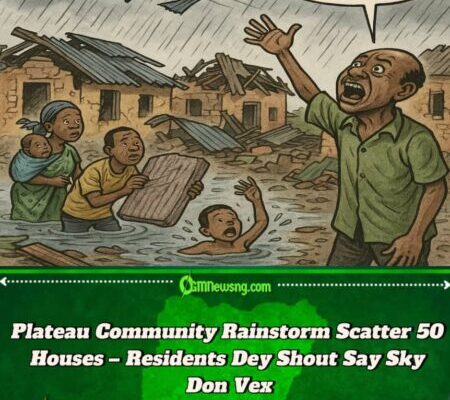 Plateau Community Rainstorm Scatter 50 Houses – Residents Shout Say Na Sky Do Dem Strong Thing