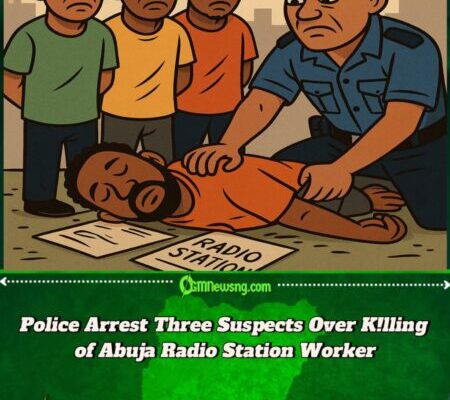Police Grab Three Suspects Over K!lling of FCT Radio Station Worker – Full Gbas Gbos Gist
