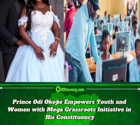 Mercy Johnson’s Husband Prince Odi Okojie Launches Life-Changing Empowerment Program in His Constituency