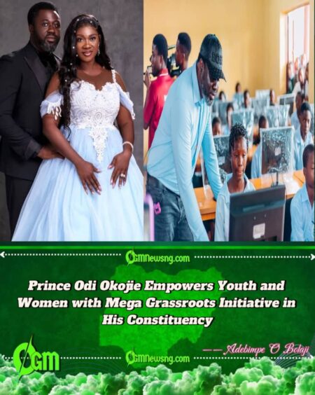 Mercy Johnson’s Husband Prince Odi Okojie Launches Life-Changing Empowerment Program in His Constituency