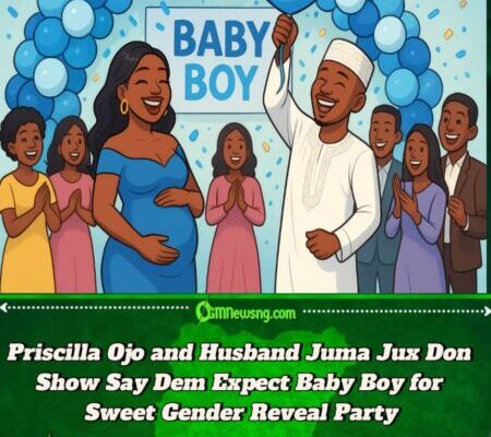 Priscilla Ojo and Juma Jux Don Scatter Internet with Baby Boy Gender Reveal Party