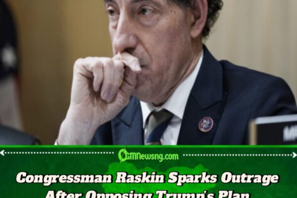 CONGRESSMAN RASKIN SAYS CRIME IS “PART OF OUR HISTORY” WHILE SLAMMING TRUMP’S CRACKDOWN