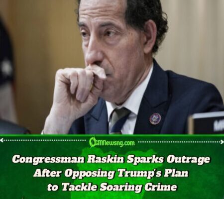 CONGRESSMAN RASKIN SAYS CRIME IS “PART OF OUR HISTORY” WHILE SLAMMING TRUMP’S CRACKDOWN