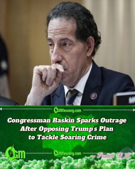 CONGRESSMAN RASKIN SAYS CRIME IS “PART OF OUR HISTORY” WHILE SLAMMING TRUMP’S CRACKDOWN