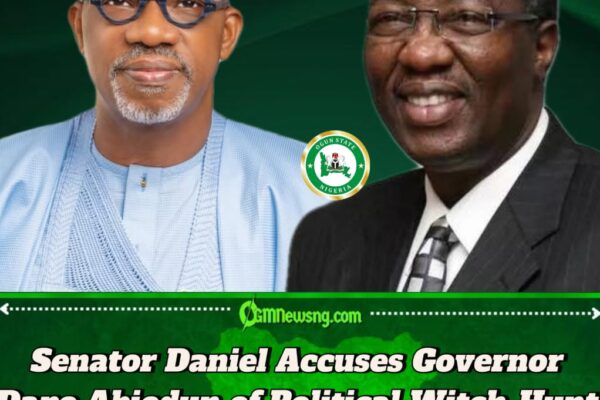 Senator Daniel Warns of Dangerous Precedent as Ogun State Governor, Dapo Abiodun Moves Against His Assets