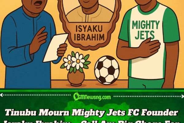 Tinubu Mourn Mighty Jets FC Founder Isyaku Ibrahim – Call Am Big Loss For Nigeria Football Family