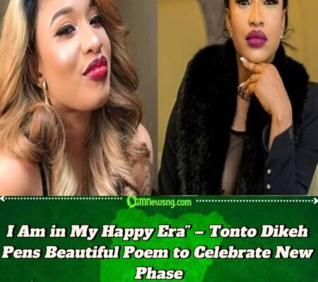 Tonto Dikeh Enters Her ‘Happy Era’ as Nollywood Star Shares Heartfelt Poem on Growth and Healing