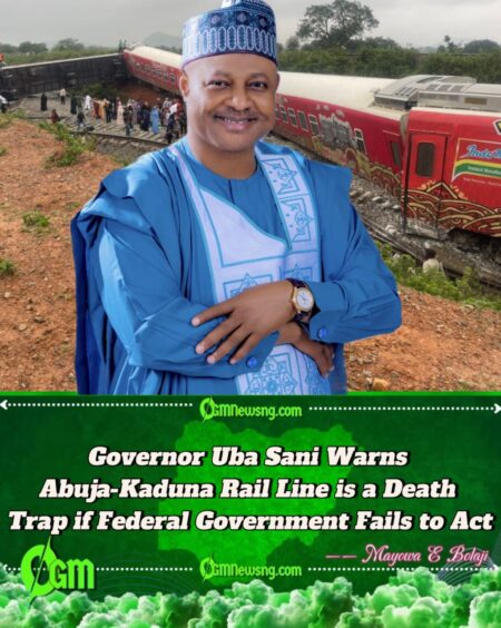 Governor Uba Sani Declares Statewide Emergency After Abuja-Kaduna Train Crash, Accuses System of Negligence
