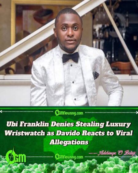 I Have Never Stolen in My Life" – Ubi Franklin Denies Luxury Wristwatch Theft as Davido Reacts