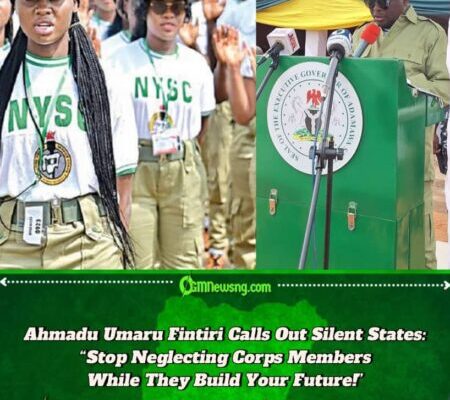 Governor Ahmadu Umaru Fintiri Provokes National Uproar with ₦30,000 NYSC Allowance Hike—Can Other Governors Match Up?