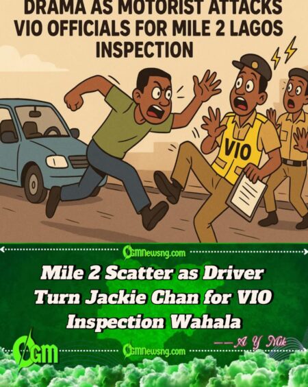 Drama as Motorist Attack VIO Officials for Mile 2 Lagos Inspection