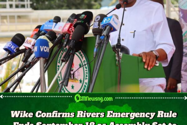 Wike Declares Rivers Emergency Rule Will Expire September 18