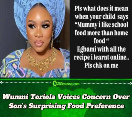 Wunmi Toriola Reacts as Son Prefers School Food Over Her Home Cooking in Viral Post