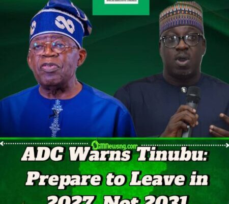 ADC to Tinubu: Nigeria Is Not Lagos, Forget 2031