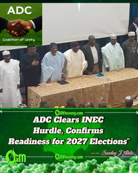 ADC Completes INEC Documentation Requirements Ahead of 2027 Elections"
