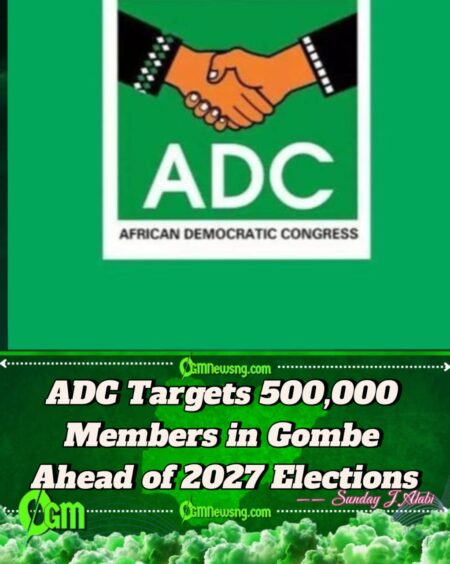 ADC Launches Membership Drive in Gombe to Bolster 2027 Prospects